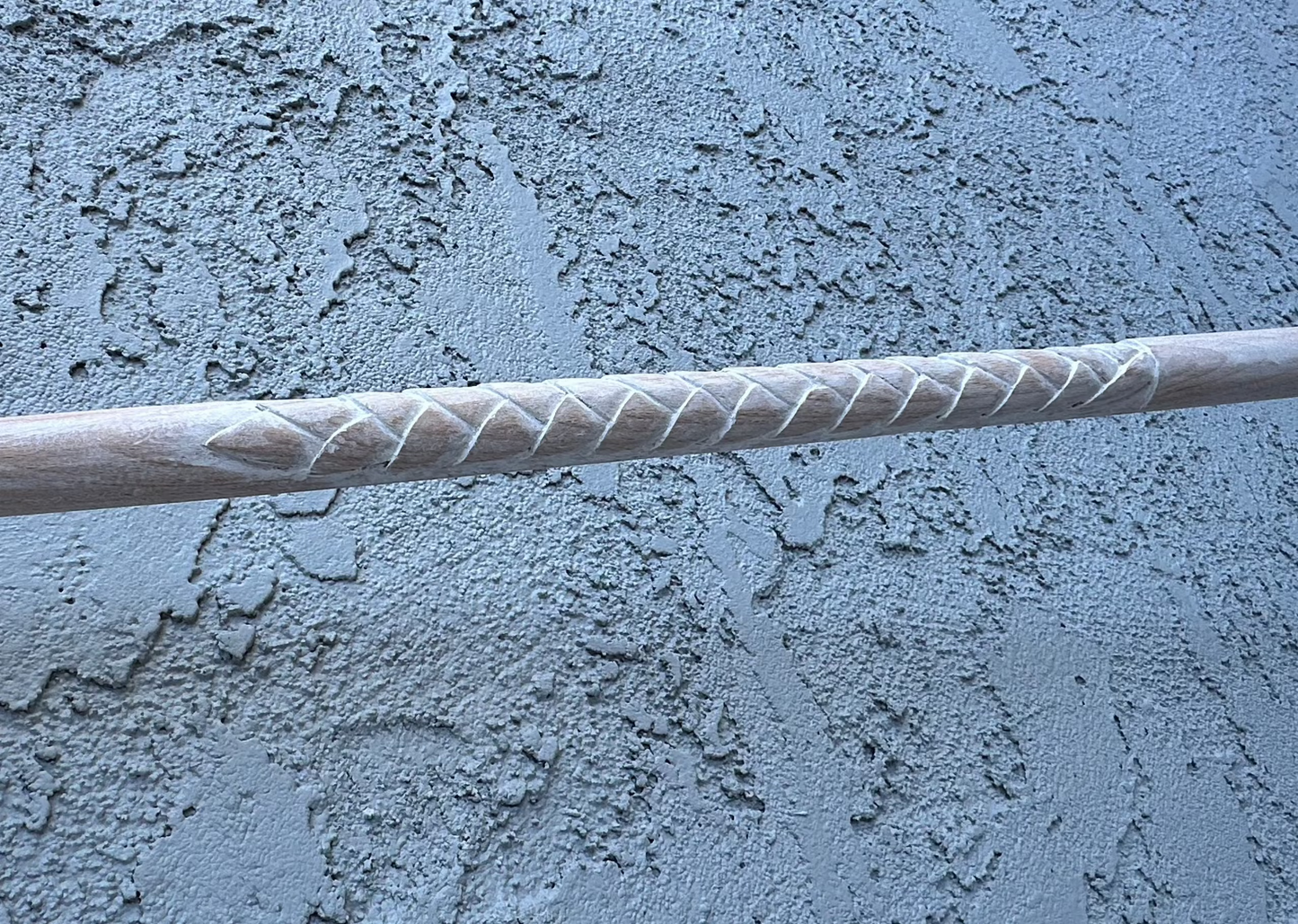White Wheat Bo Staff