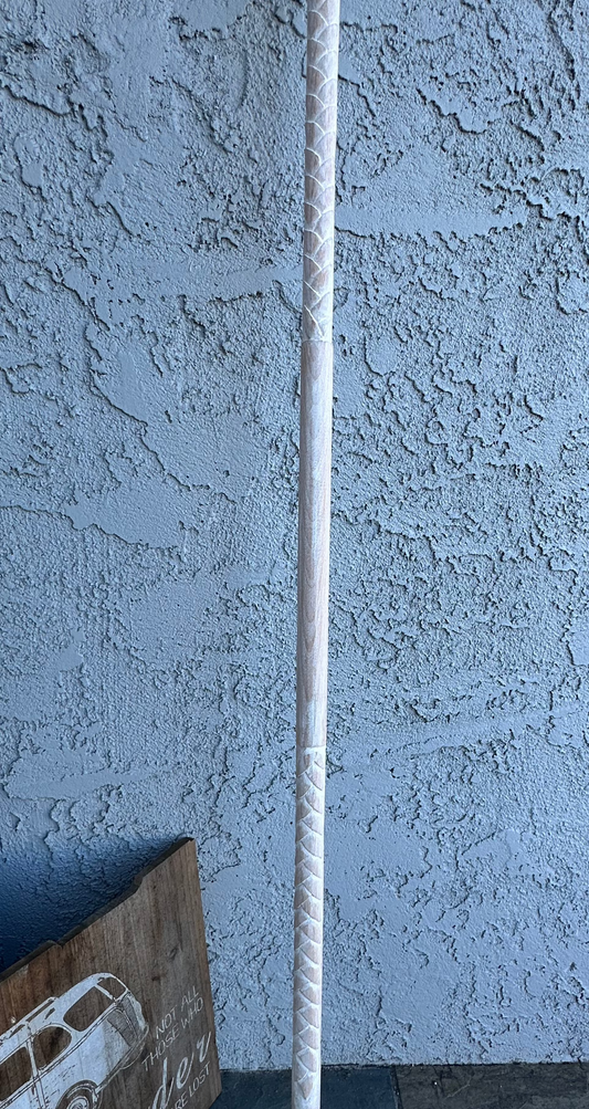 White Wheat Bo Staff