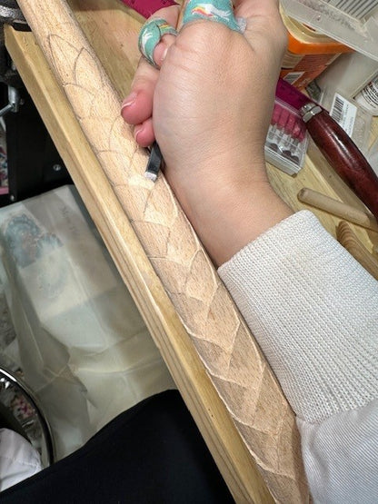 White Wheat Bo Staff